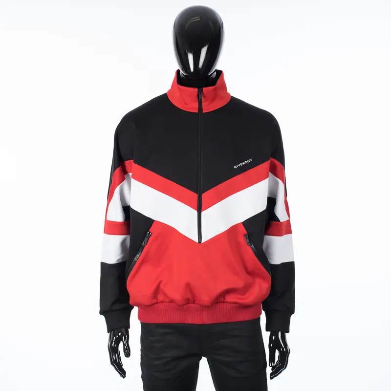 Black/Red/White Colorblack Sweatshirt - 1/2 Zip