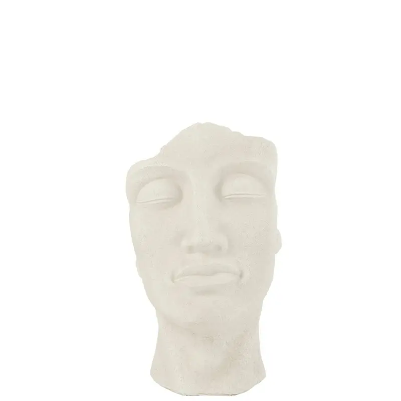 Bloempot David Klei Wit Small J-Line
