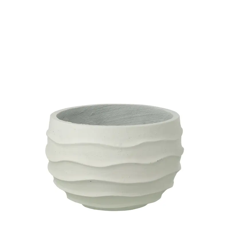 Bloempot Golf + Buiten Zand Wit Small J-Line