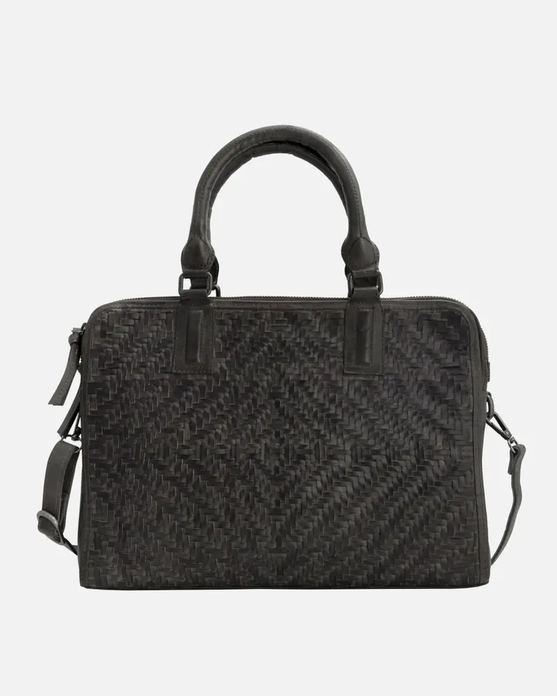 Blom │ Vintage Leren Laptoptas