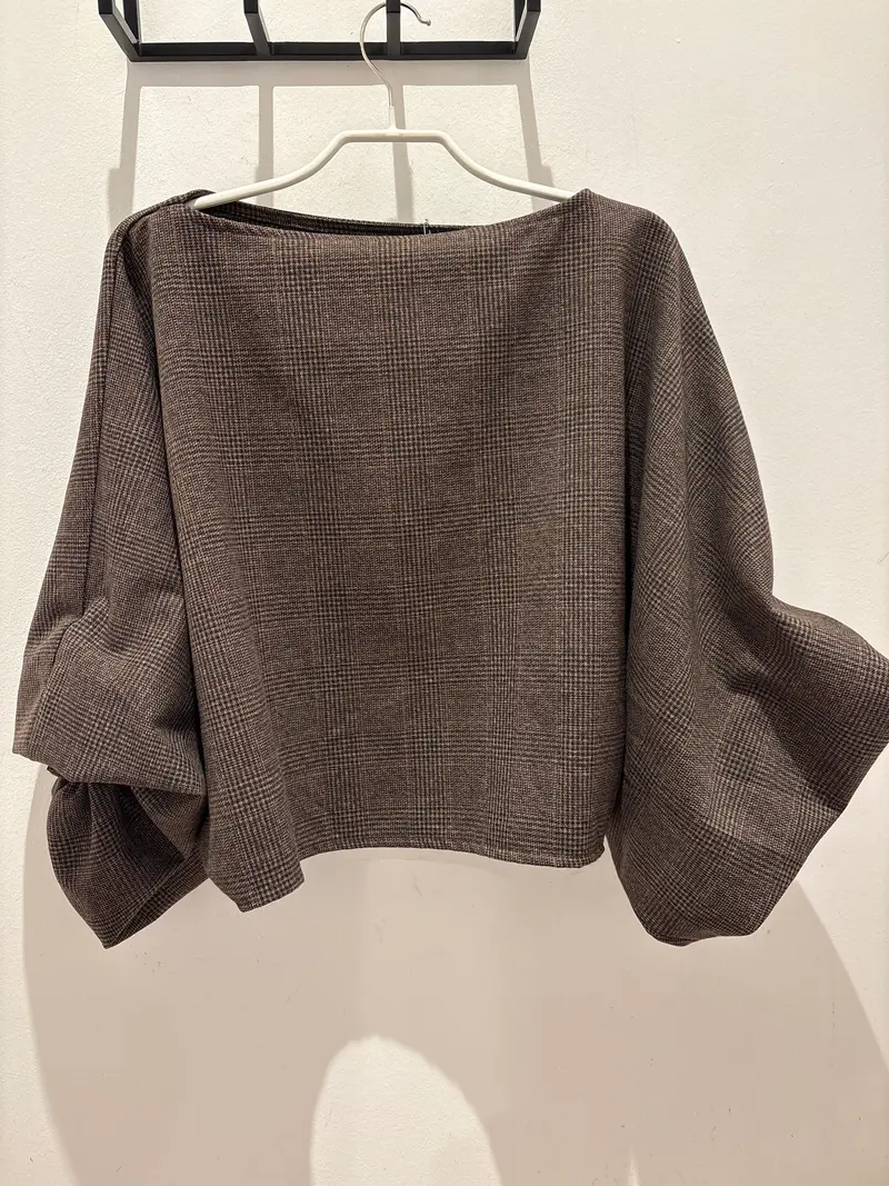 Blouse 28126 Mini Ruit