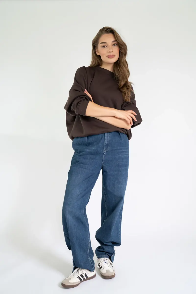 Blouse Monchou Brown