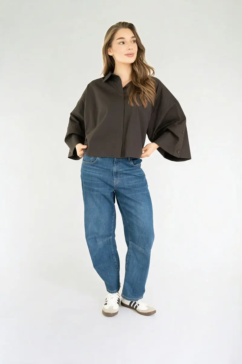 Blouse Varissa Dark Brown