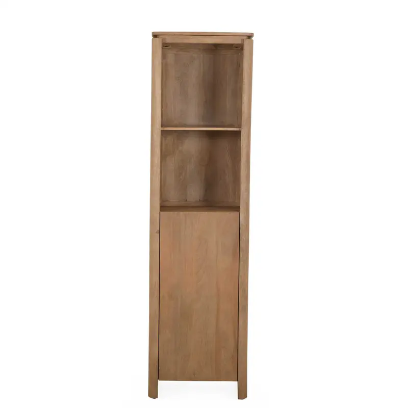 Boekenkast Dallas Mangohout Naturel 55cm Starfurn