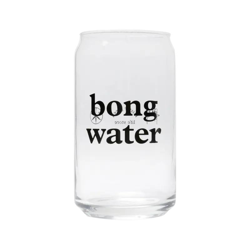 Bong Water Glass - Black
