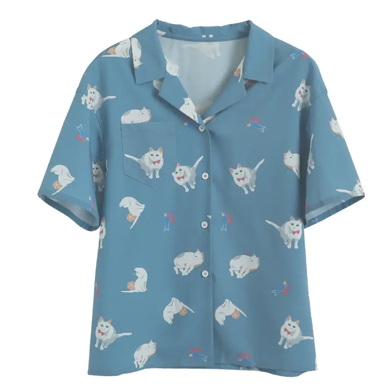 Bowtie Kitty Blouse