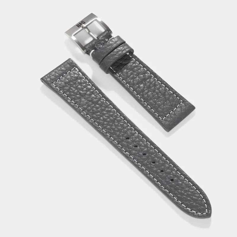 Boxed Elephant Leder Uhrenarmband