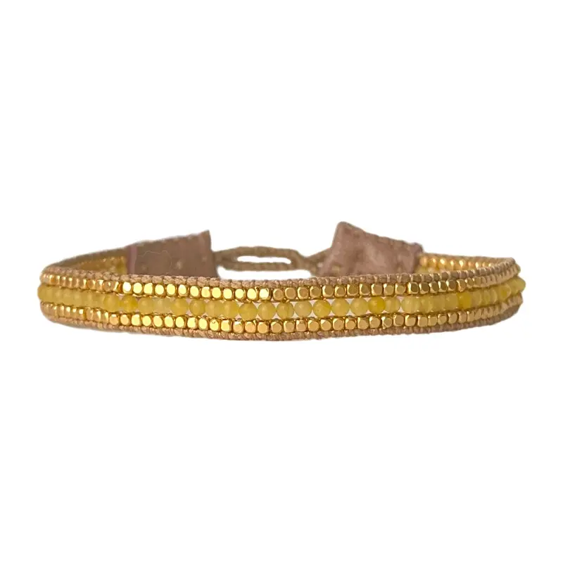 Bracelet Jill Jolie AM Yellow Jade