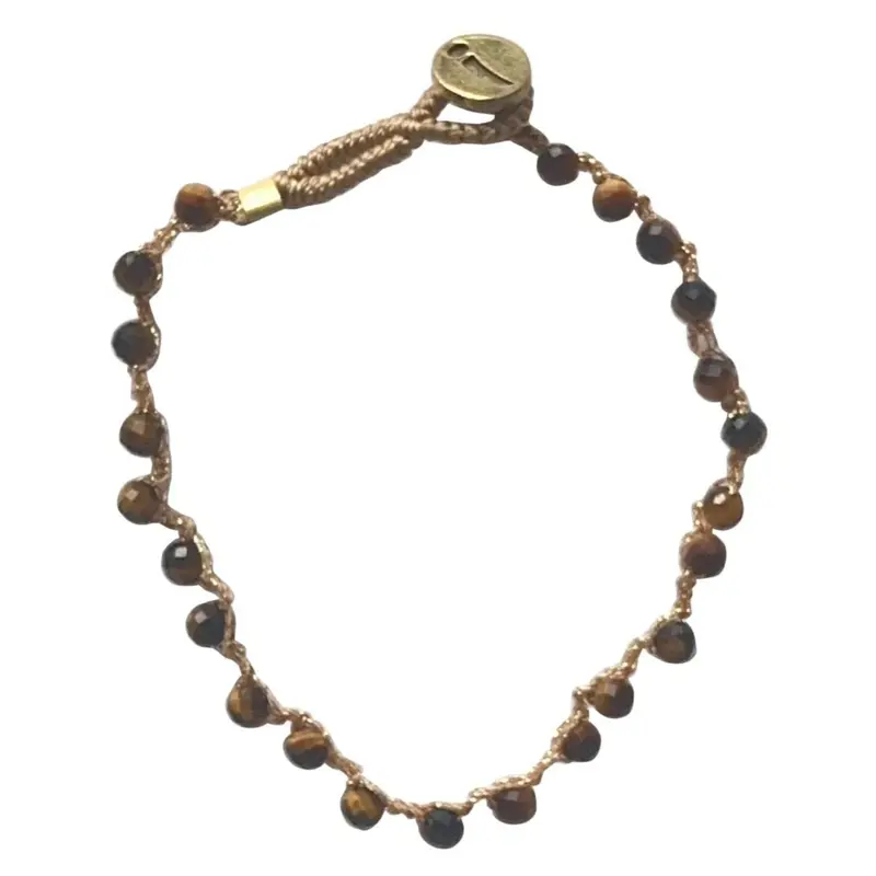 Bracelet Lulu Fine AU Tiger Eye