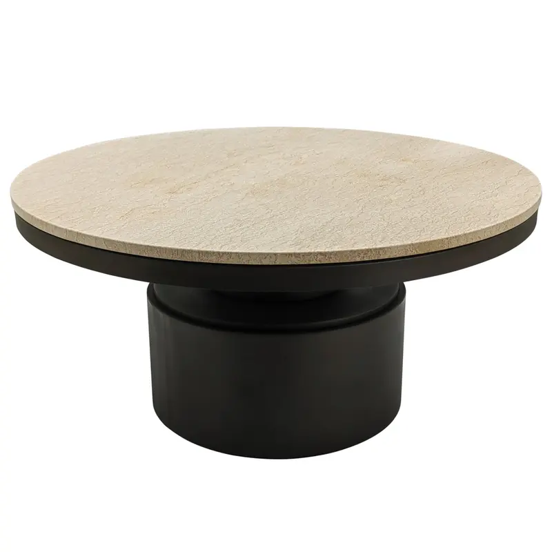 Bregt Salontafel Hoog Beige Marmer PTMD