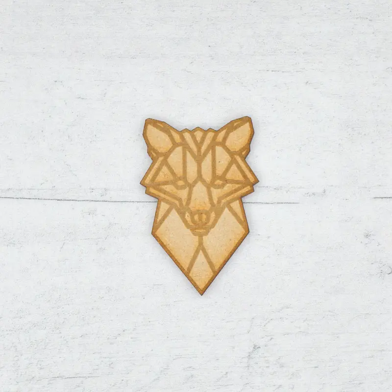 Broche - Vos hoofd