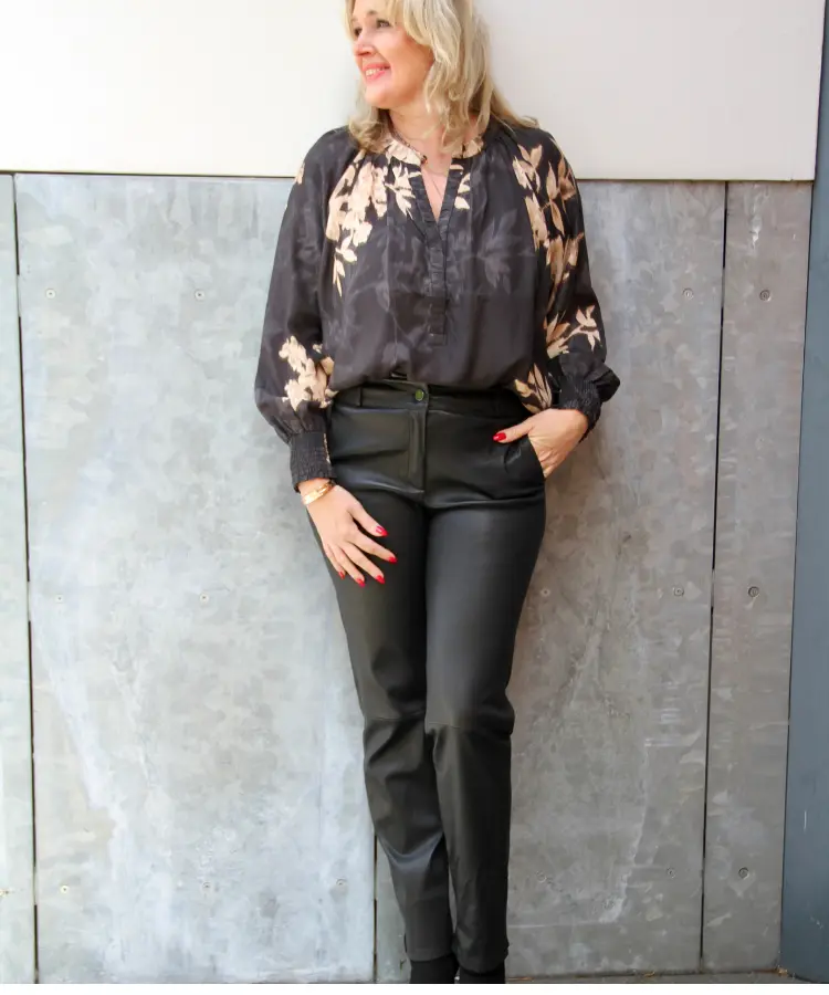 Broek StudioAr Nessia Stretch Plonge