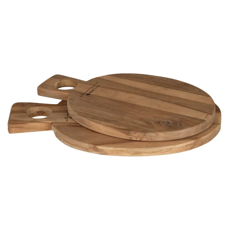 Broodplank Delicious Teakhout Naturel Large MUST Living