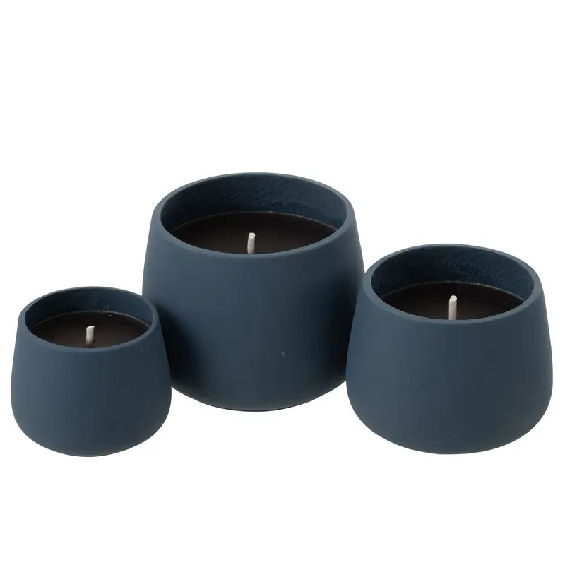 Buitenkaars Cyra Cement Blauw Large 48uur J-Line