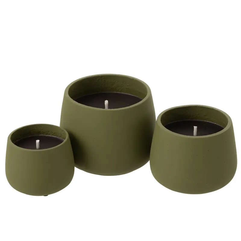 Buitenkaars Cyra Cement Groen Large 48uur