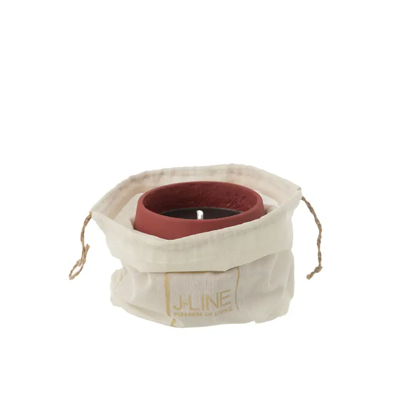 Buitenkaars Cyra Cement Rood Small 18uur