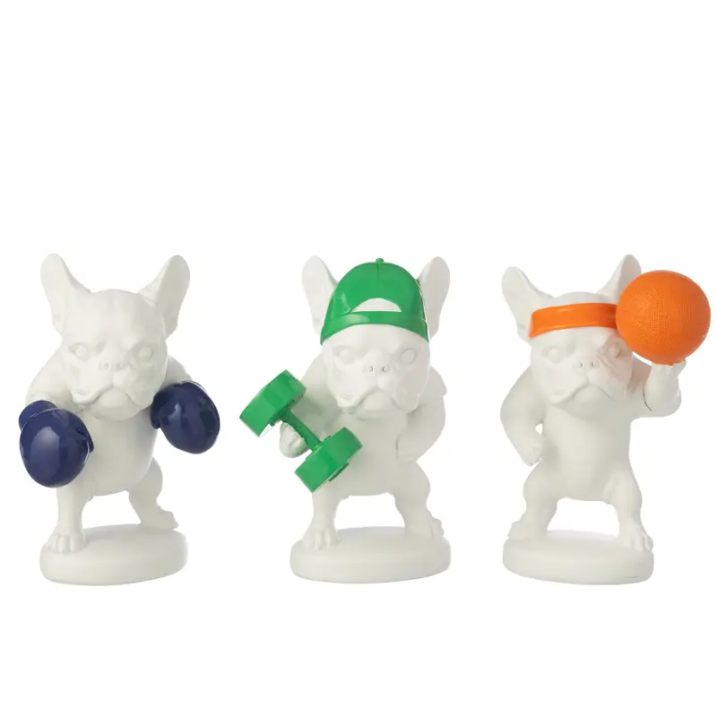 Bulldog Sport Polyresin Multi Assortiment Van 3 J-Line