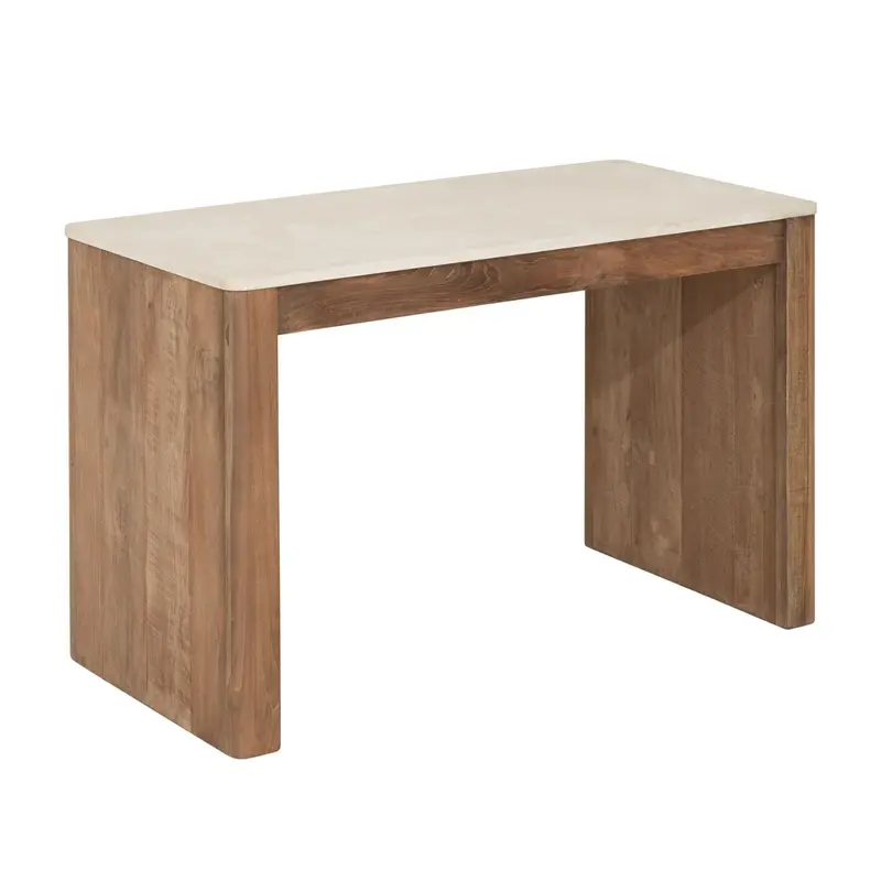 Bureau Bliss Mortex Gerecycled Teakhout Naturel 120cm DTP Home
