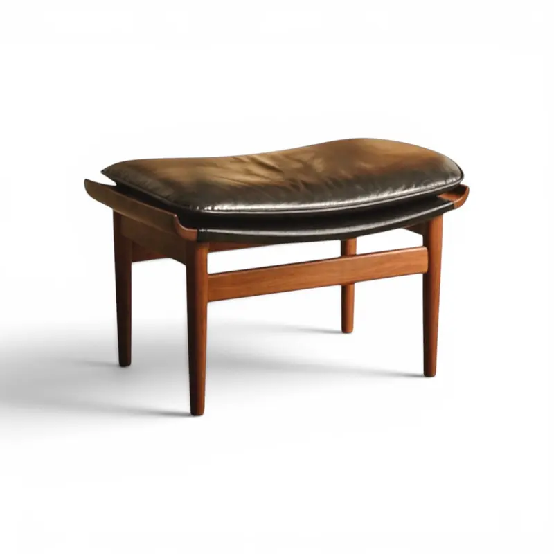 Bwana ottoman ontworpen door Finn Juhl voor France & Søn, Denemarken, 1960s
