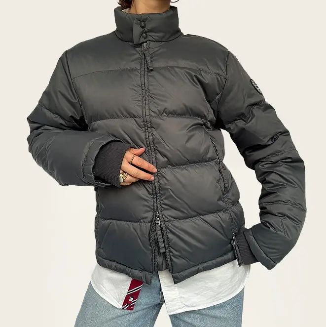 Calvin Klein puffer jas grijs