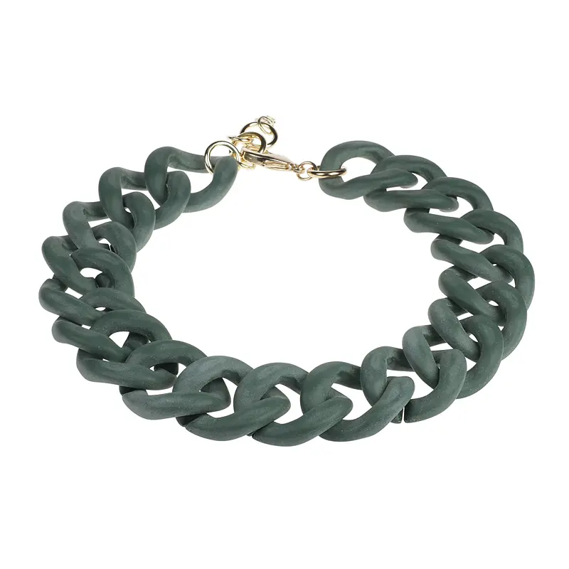 Camps & Camps ketting-mat groen opaal