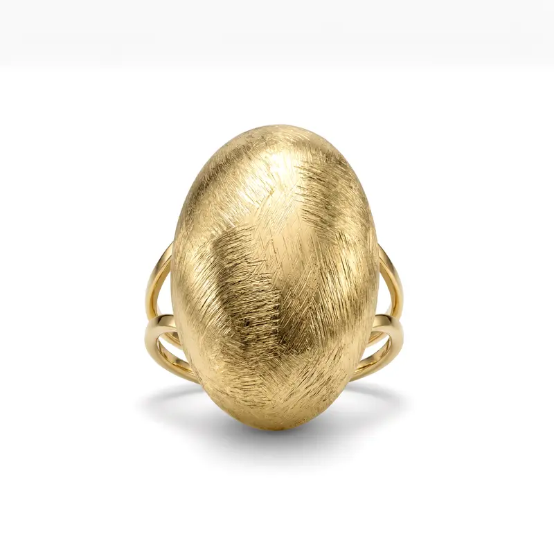 camps & camps matte oval ring