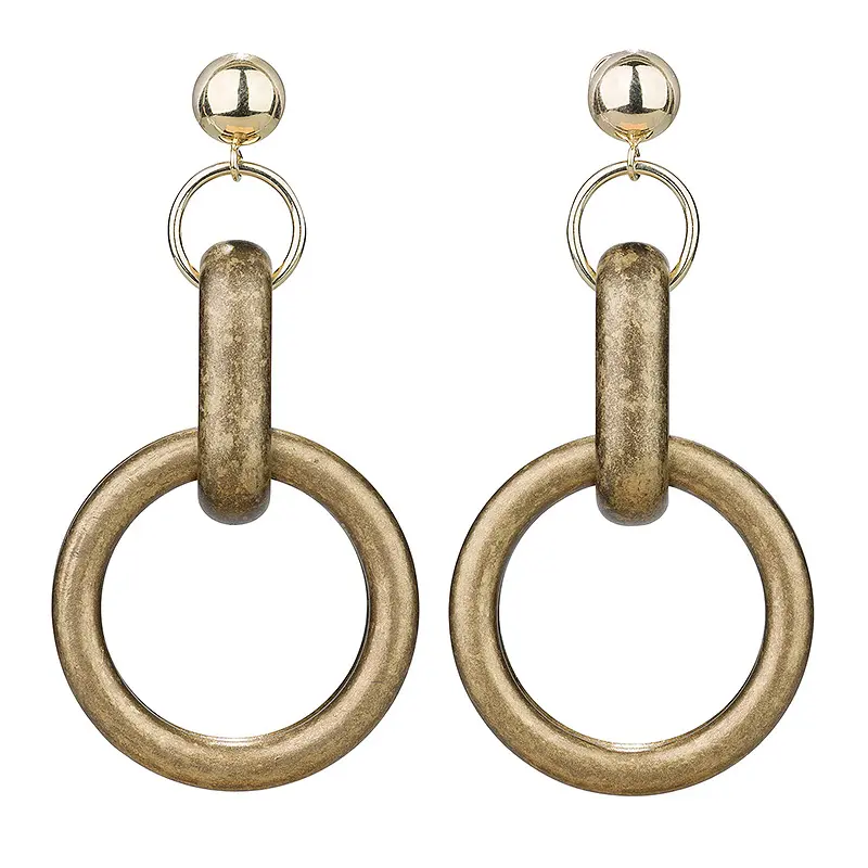 Camps & Camps Oorbel Brons