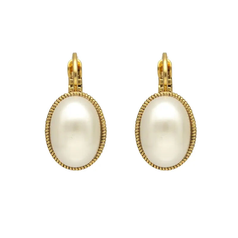 Camps & Camps Oorhangers 1D030PE Pearl White
