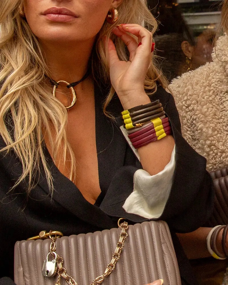 Canal Bracelet – Dark Brown