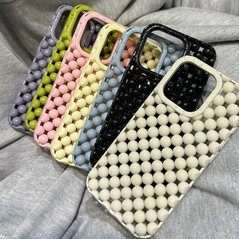 Candy Color Pellets iPhone Case