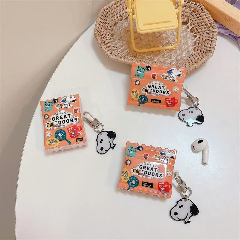 Candy Packet Snoopy AirPods Charger Case Cover