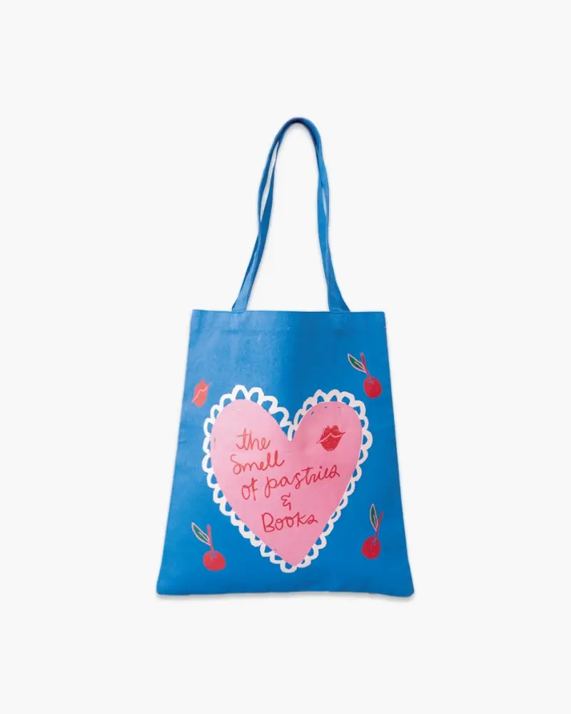 Canvas Tote Bag - Pastries And Books [PRE ORDER]