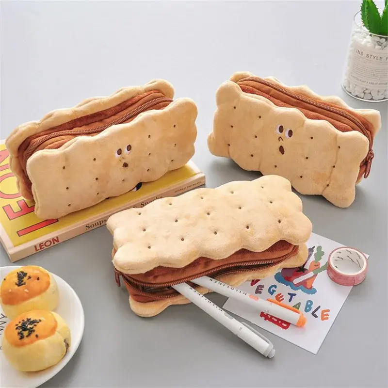 Caramel Biscuit Pencil Case