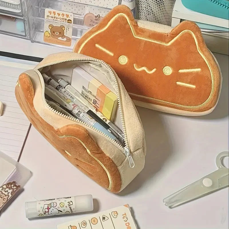 Caramel Pencake Cat Pencil Case