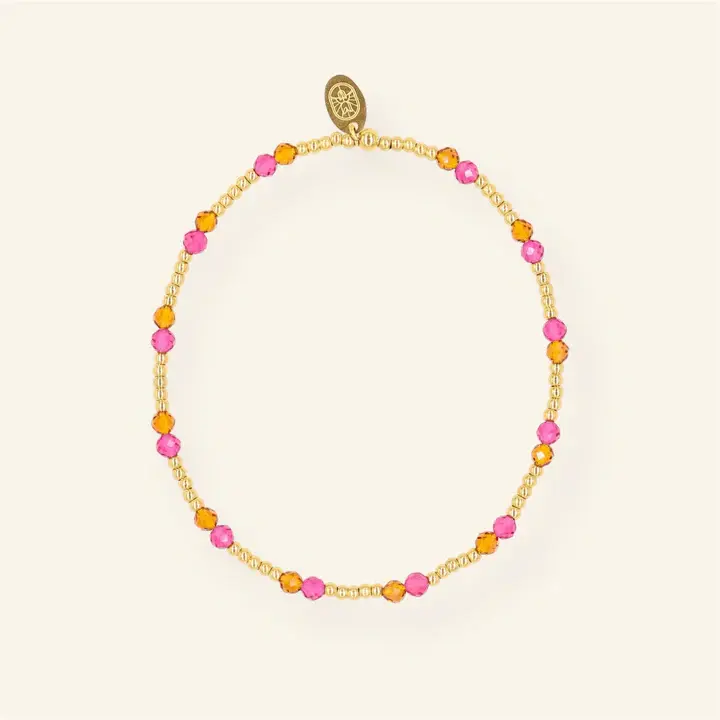 Caramel pink armband
