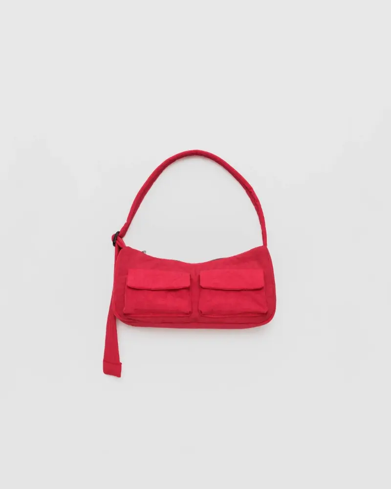 Cargo Shoulder Bag - Candy Apple