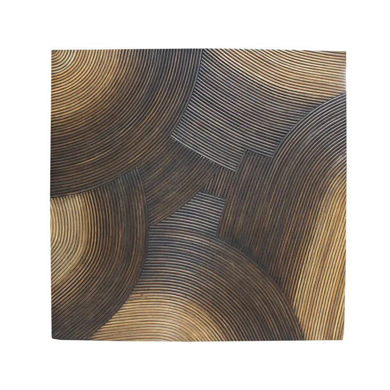 Casablanca Wandpaneel Bruin Vierkant 90x90cm PTMD