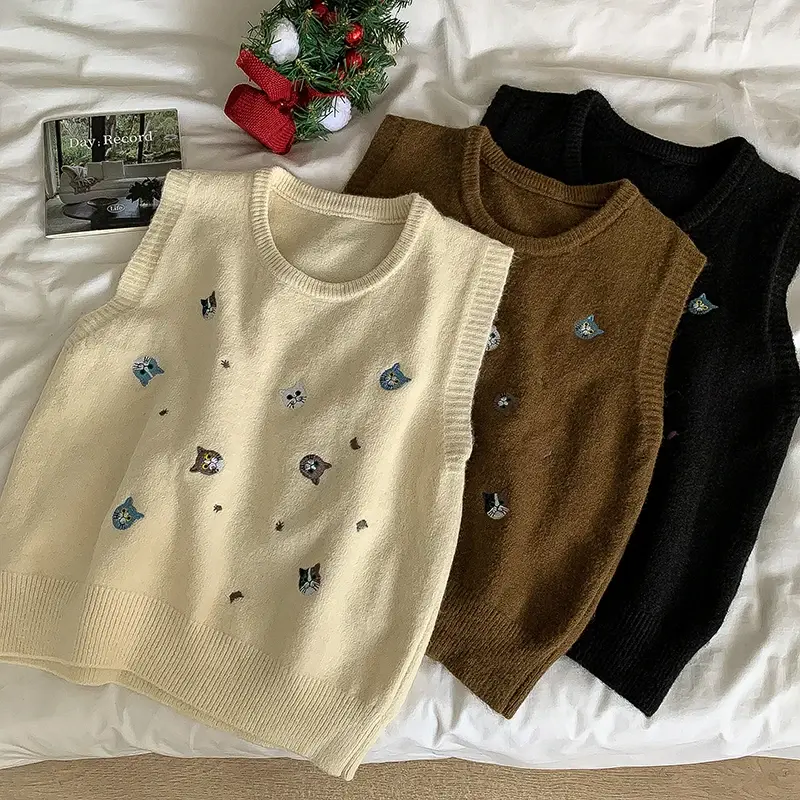Cat Pals Knit Vest