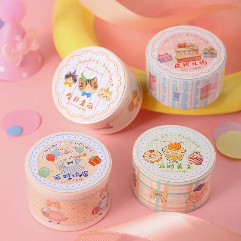 Cat Party Washi Tape