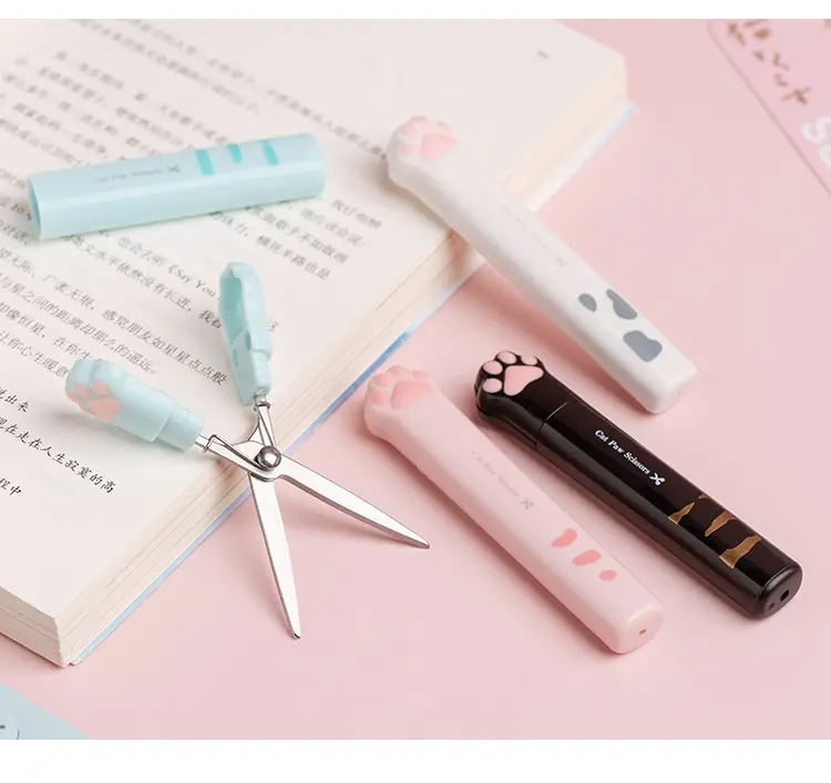 Cat Paw Mini Scissors (4 Colours)