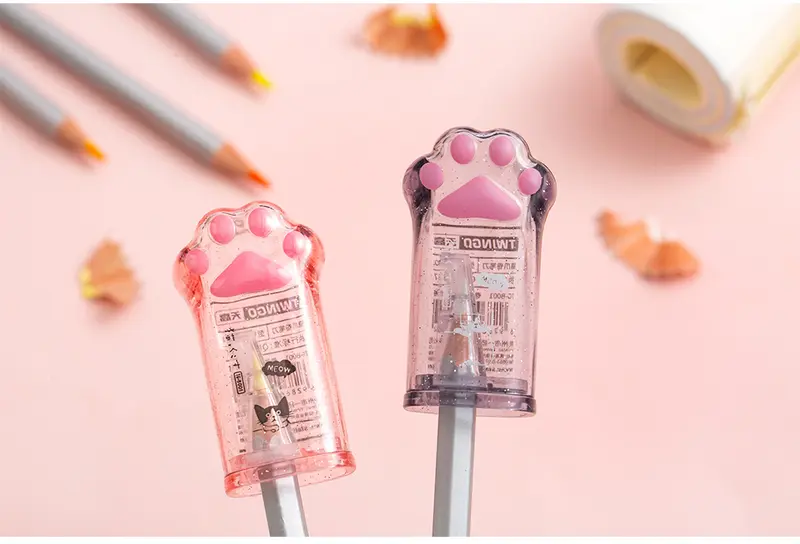 Cat Paw Pencil Sharpener (2 Colours)