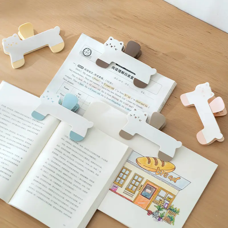 Cat shaped Jumbo Binder Clip (5 Colours)