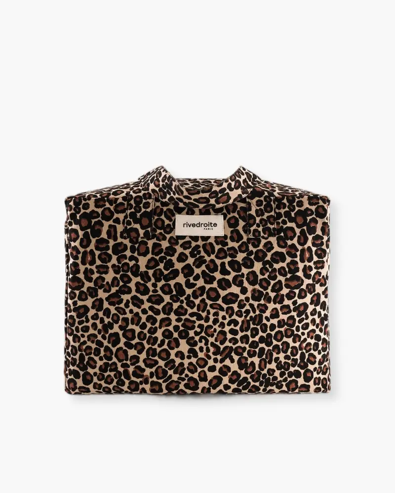 Célestins The 24-Hours Bag - Beige Leopard [PRE ORDER]
