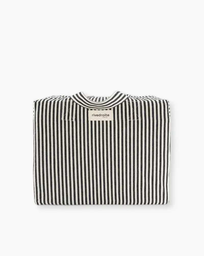 Célestins The 24-Hours Bag - Rayé Noir Blanc [PRE ORDER]