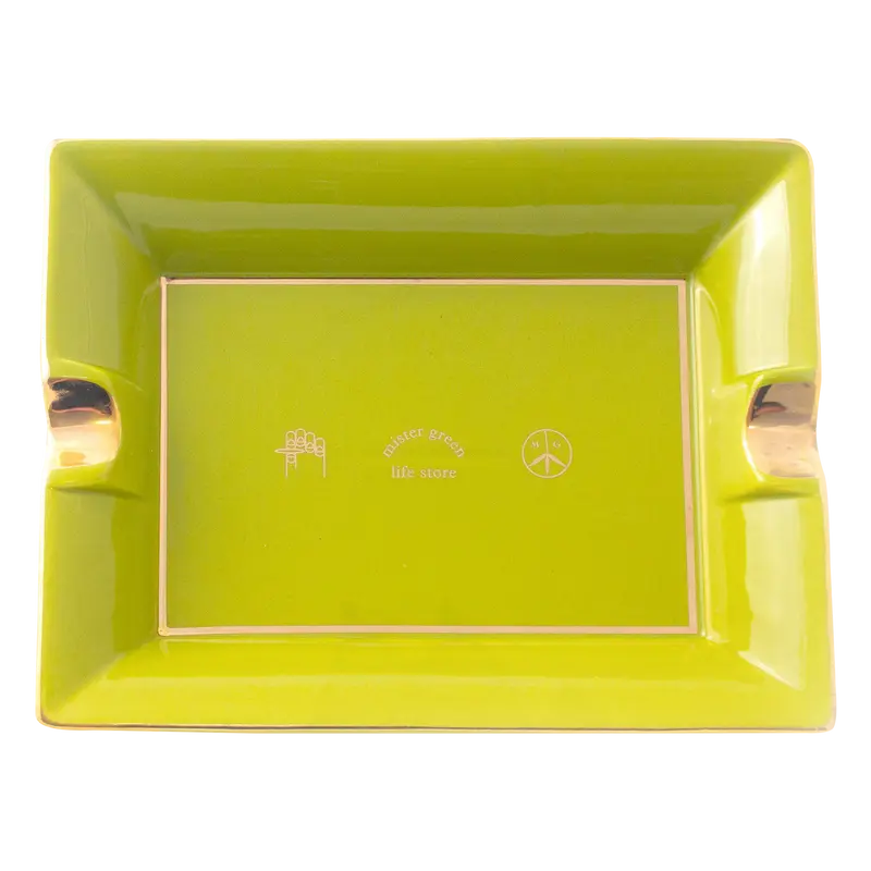Ceramic Logo Ash Tray