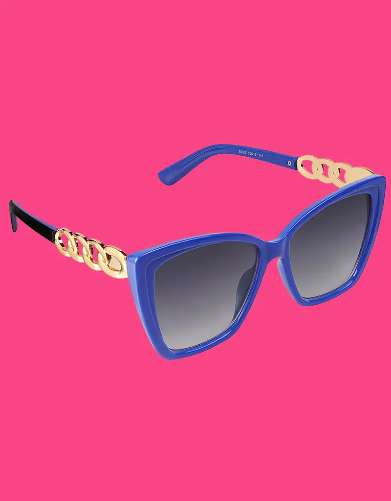 Chain detail sunglasses