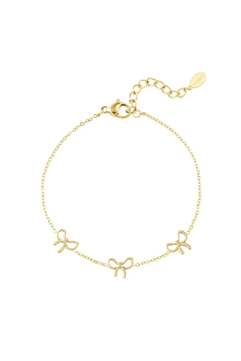 Charming bows bracelet