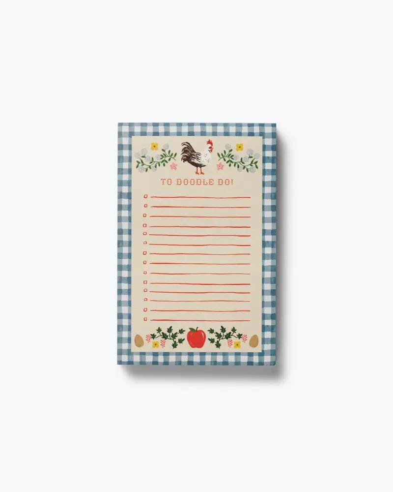 Checklist Notepad - Home Sweet Home