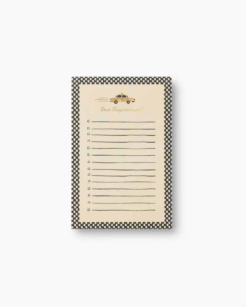 Checklist Notepad - New York [PRE ORDER]