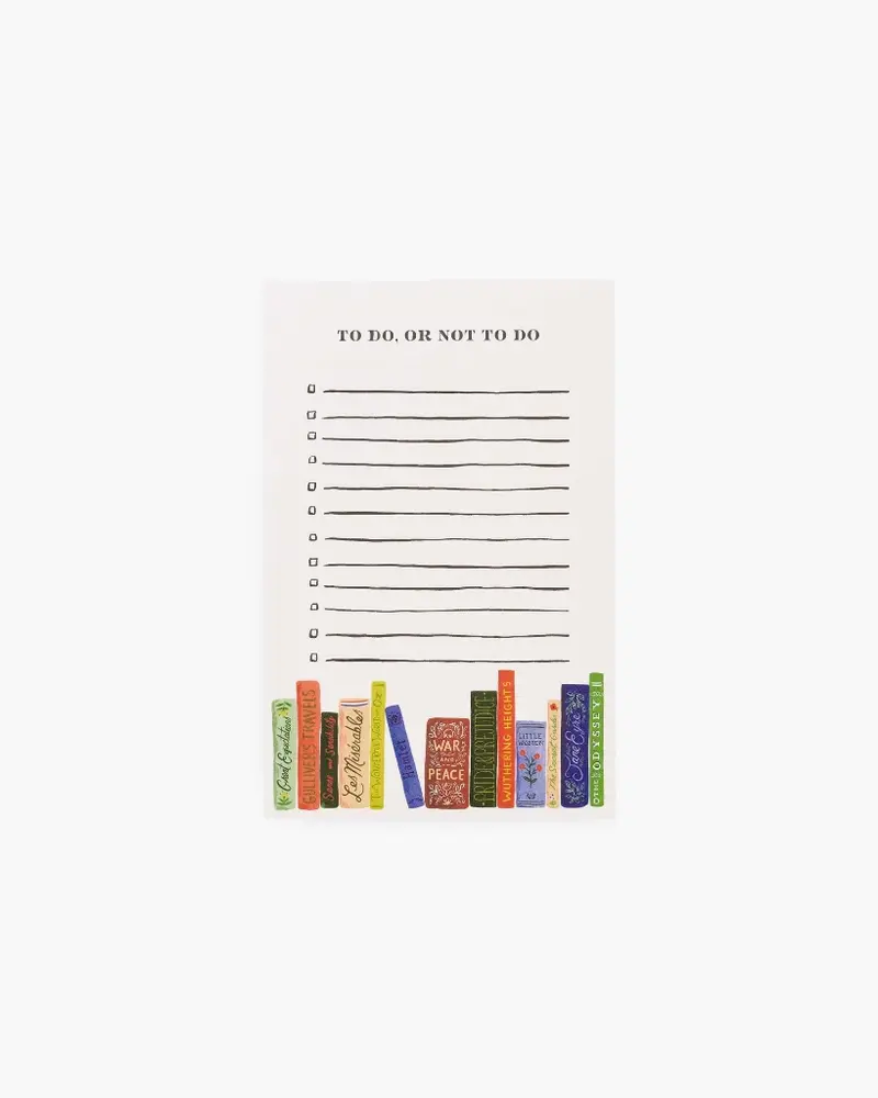 Checklist Notepad - To Do Or Not To Do [PRE ORDER]